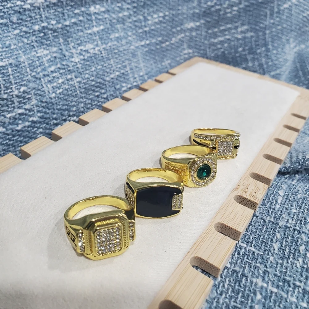 4 Set Classic Luxury Rings